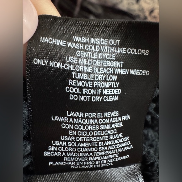 32 Degrees Heat Plush Sherpa Quarter Zip Pullover XXL Black Soft Fleece NWT - Picture 7 of 8